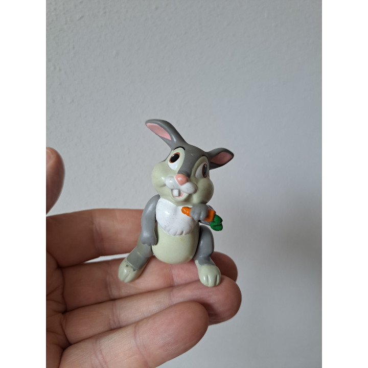 Stampertje van hard rubber Bambi Disney 4.5x3.5x6cm