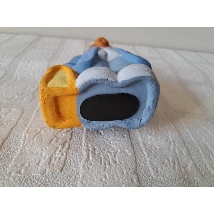 Konijn van aardewerk spaarpot 10x7.5x17cm - spaarpotten