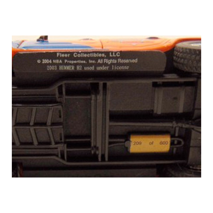 Hummer H2 Basketball New York Knicks Fleer Collectibles