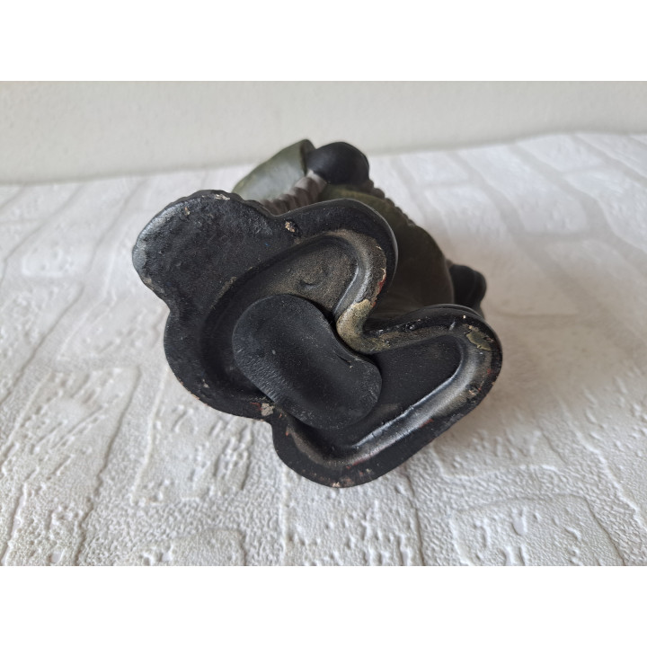 Varken van aardewerk als brandweerman spaarpot 11x8.5x18cm - spaarpotten