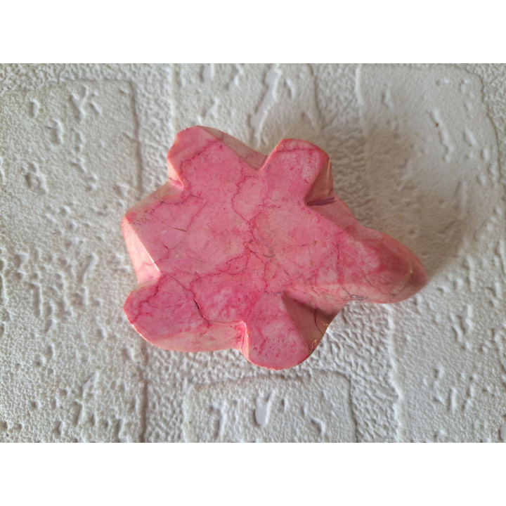 Schildpad van natuursteen 8x5.5x2cm - dierfiguren