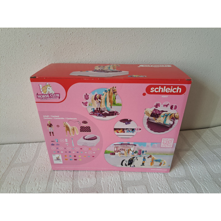 Paardenverzorgingsplek Horse club Schleich 42617 28x11x23cm - Schleich