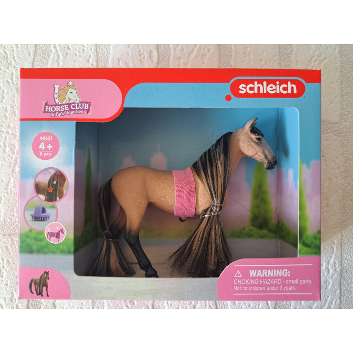 Beautypaard Akhal Teke hengst Horse club Schleich 42621 - Schleich