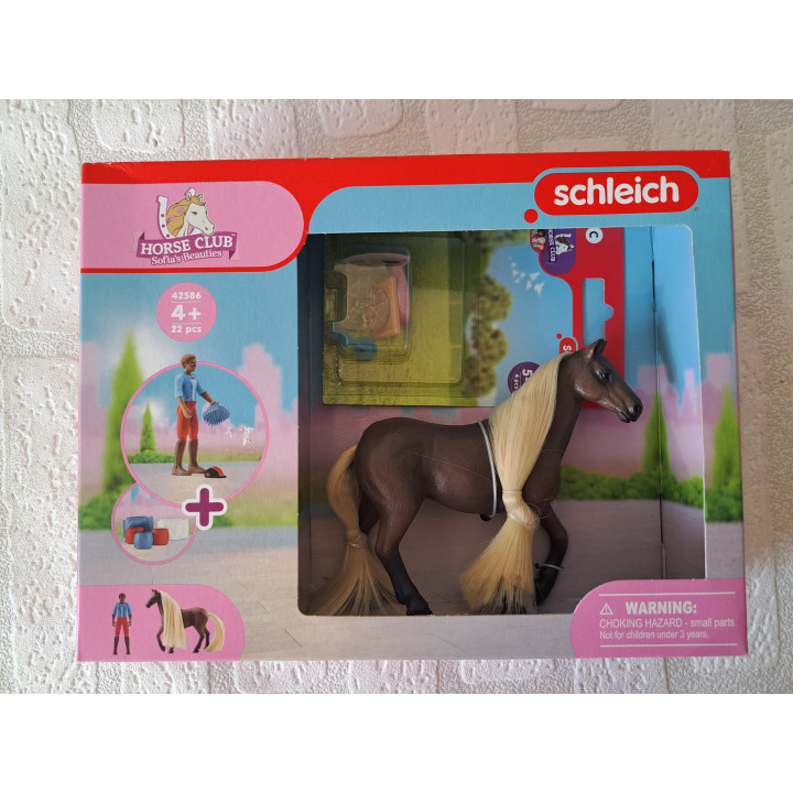 Leo en Rocky starterset Horse club Schleich 42586 - Schleich