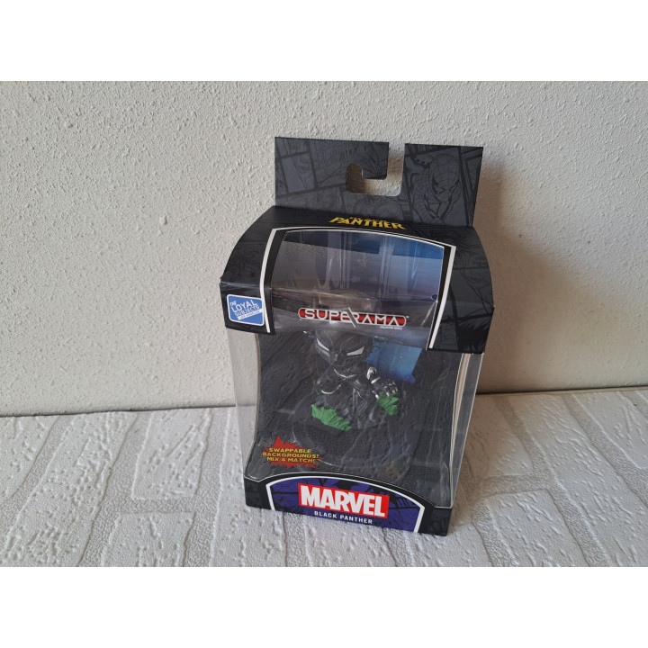 Black Panther Marvel Superama The loyal subjects ONGEOPEND