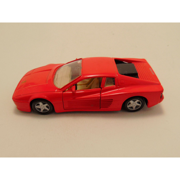Ferrari 512 TR uitgebracht door Shell 1:39 Maisto rood