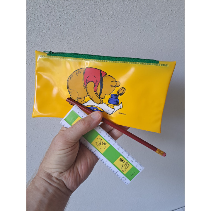 Winnie de Poeh etui met potlood en liniaal 22x10cm