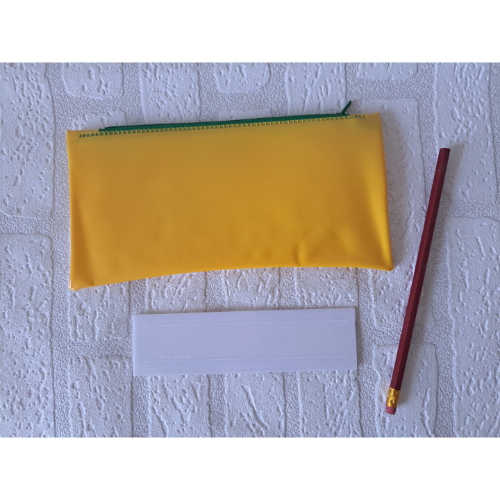 Winnie de Poeh etui met potlood en liniaal 22x10cm - Winnie de Poeh