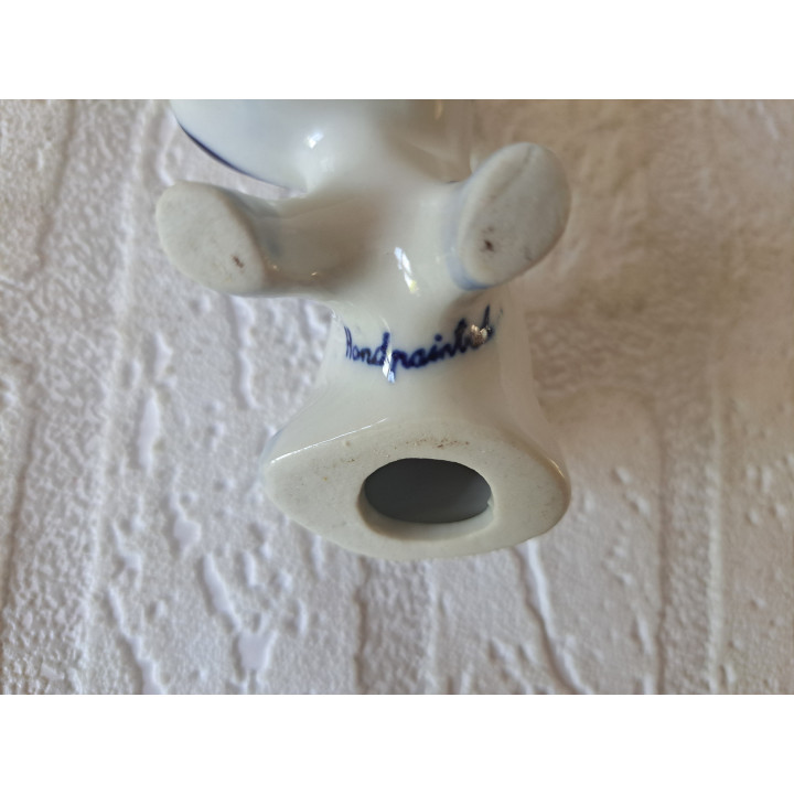 Hand-Painted Cow Porcelain Animal Figure