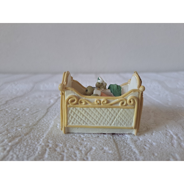 Verpleegster muis van kunsthars met zieke muis Enesco 1286355 - dierfiguren