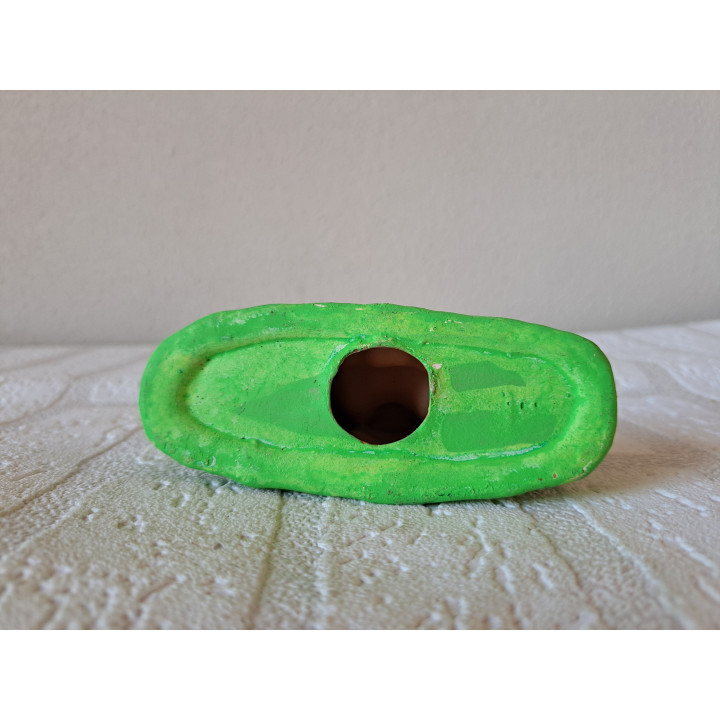 Varkens van aardewerk op een rij 11.5x4.5x5cm - dierfiguren