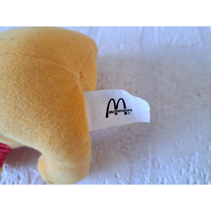 Winnie de Poeh van stof  McDonald's 10x6.5x13cm - McDonald's