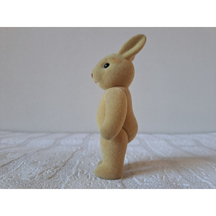 Konijn van fluweel stof Bärenwald Simba 7x5x13cm - dierfiguren