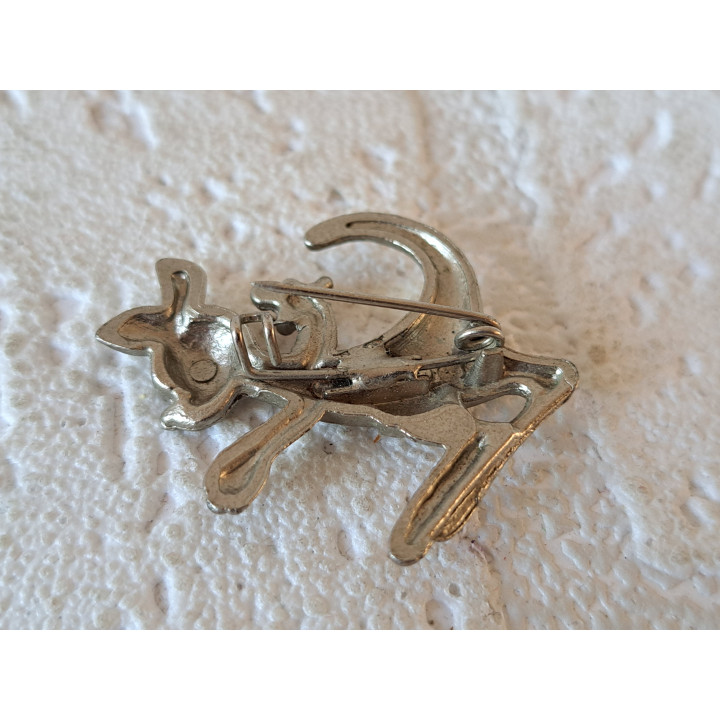 Kangoeroe broche van metaal uit Walibi Holland 3x3x0.5cm - dierfiguren