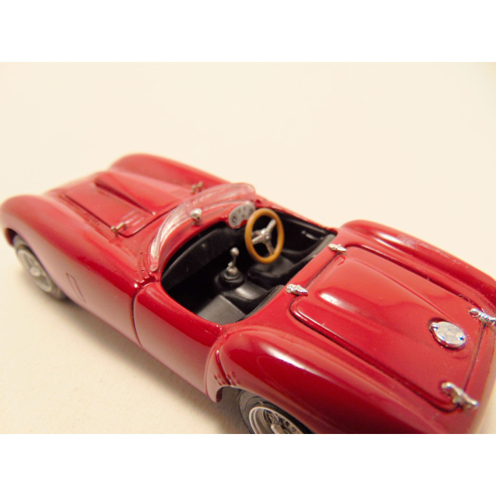 Ferrari 375 MM plus 1954 1:43 Top model collection donkerrood