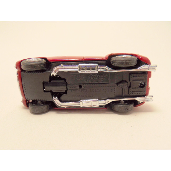 Ferrari 375 MM plus 1954 1:43 Top model collection donkerrood