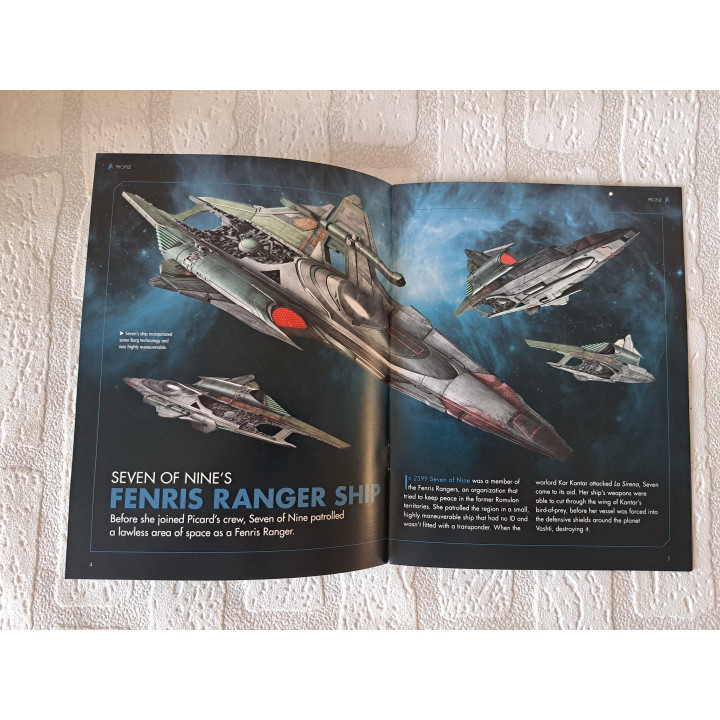 Fenris Ranger Ship Star Trek Hero collector 2021 ONBESCHADIGD - Star Trek