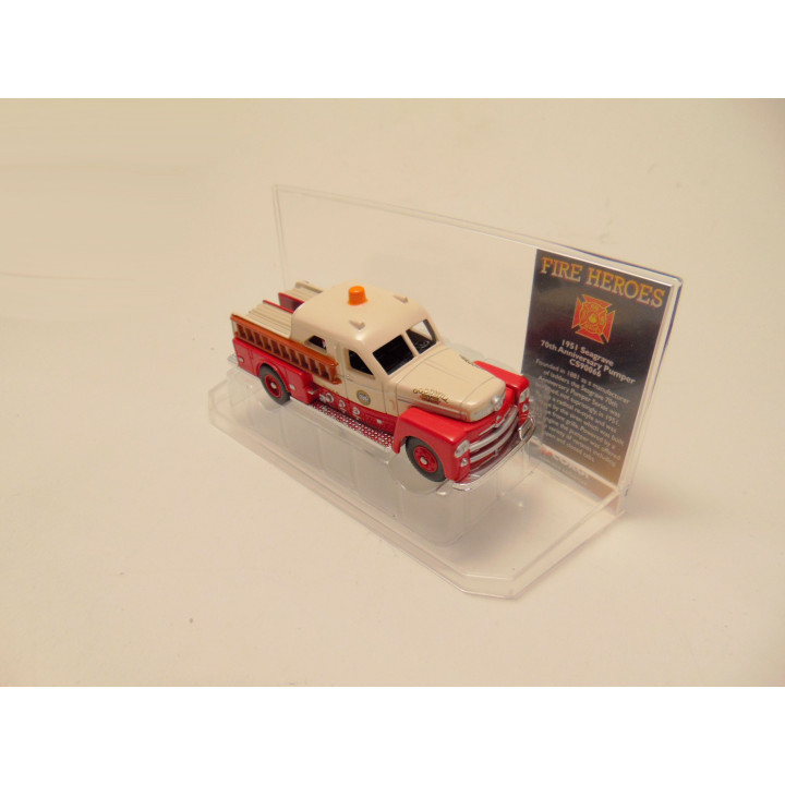 Seagrave 70 TH Anniversary Lebanon Brandweer Corgi Fire Heroes CS90066