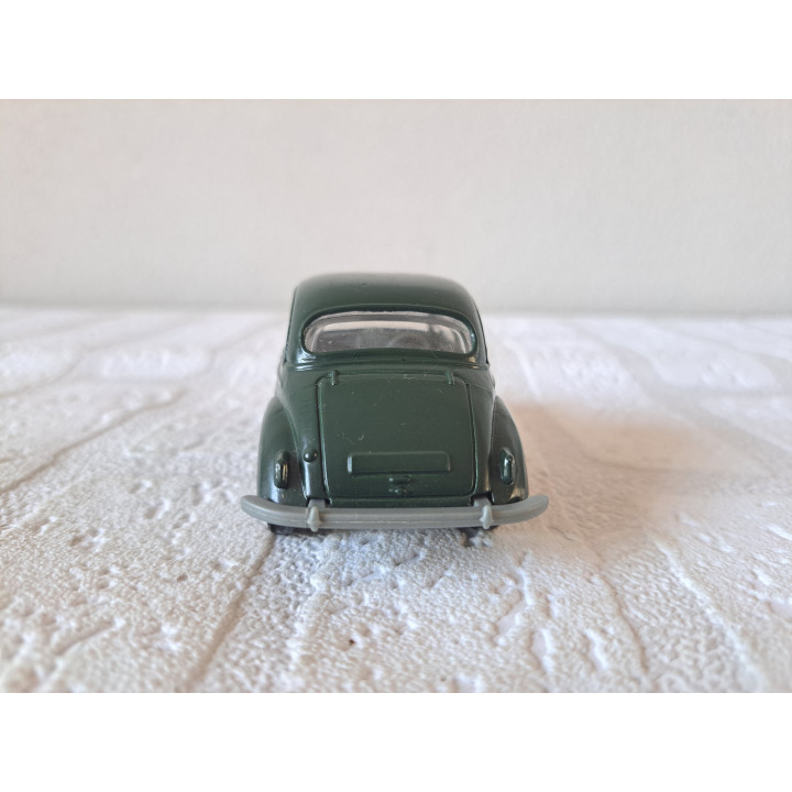 Morris Minor 10.5x4.5x4.5cm donkergroen - Verzamelmodelauto