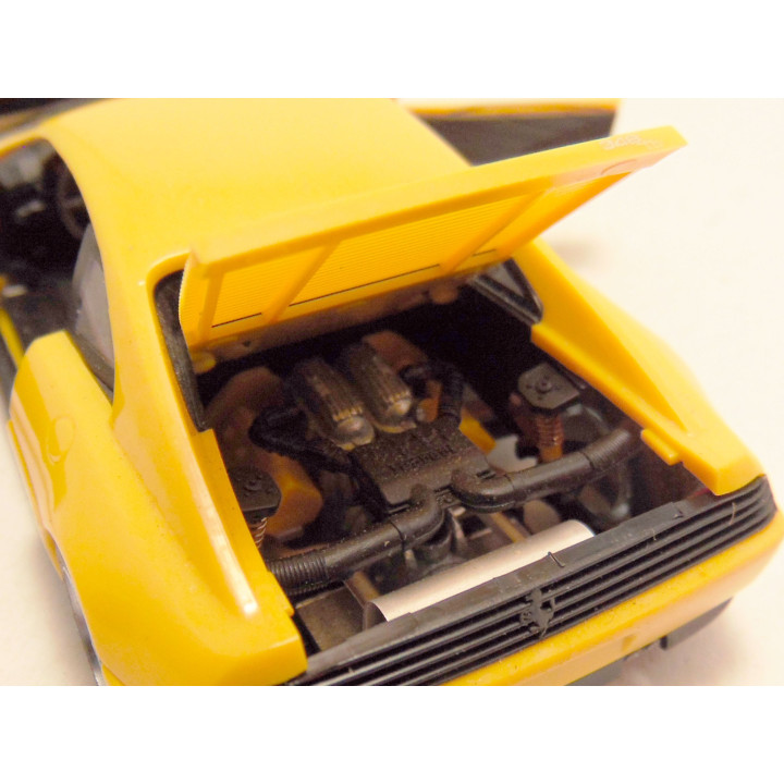 Ferrari 348 TB 1:43 Herpa 010214 Geel Miniatuurauto