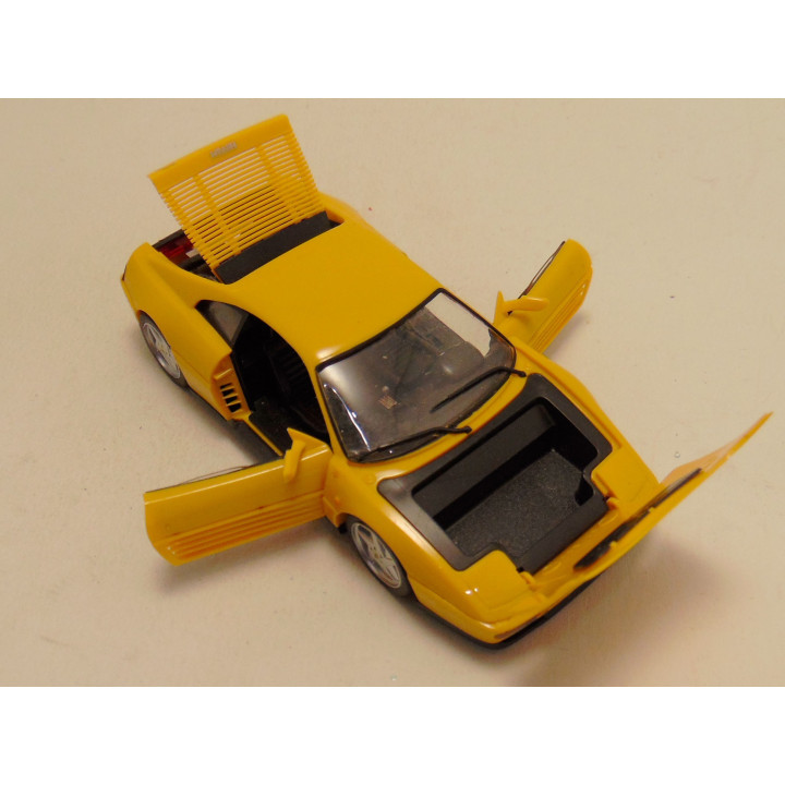 Ferrari 348 TB 1:43 Herpa 010214 Geel Miniatuurauto