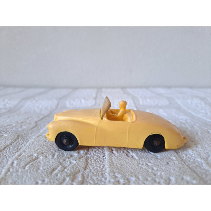 Sunbeam Alpine cabrio 1955 Rubber Tomte Leardal 9x3.5x3cm - modelauto