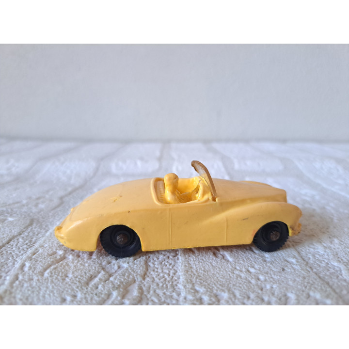 Sunbeam Alpine cabrio 1955 Rubber Tomte Leardal 9x3.5x3cm - modelauto