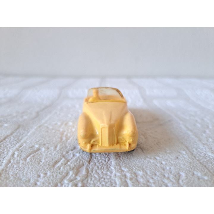 Sunbeam Alpine cabrio 1955 Rubber Tomte Leardal 9x3.5x3cm - modelauto