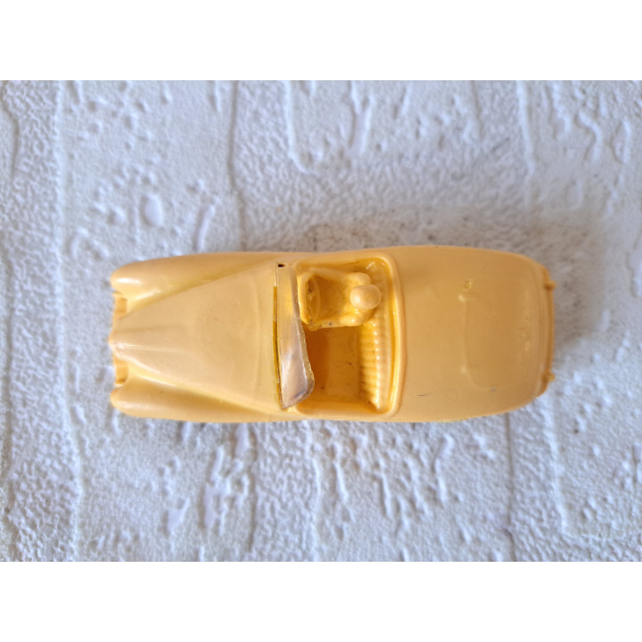 Sunbeam Alpine cabrio 1955 Rubber Tomte Leardal 9x3.5x3cm - modelauto