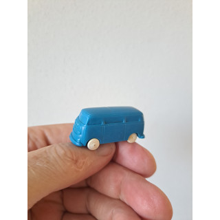 Volkswagen Type 1 combi bus van kunststof 5x2x2.5cm
