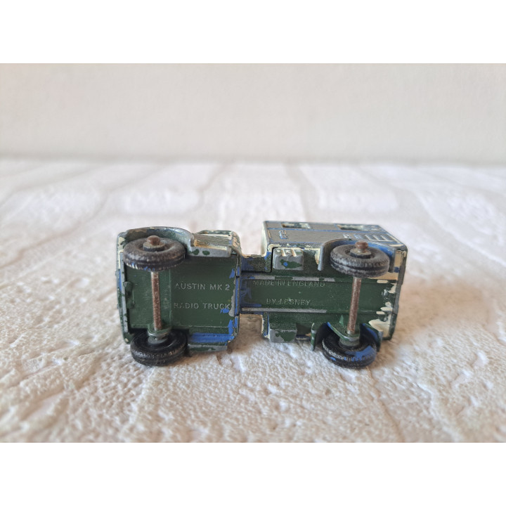 Austin MK 2 Radio wagen van metaal Lesney 1965 6x2.5x3cm - modelauto