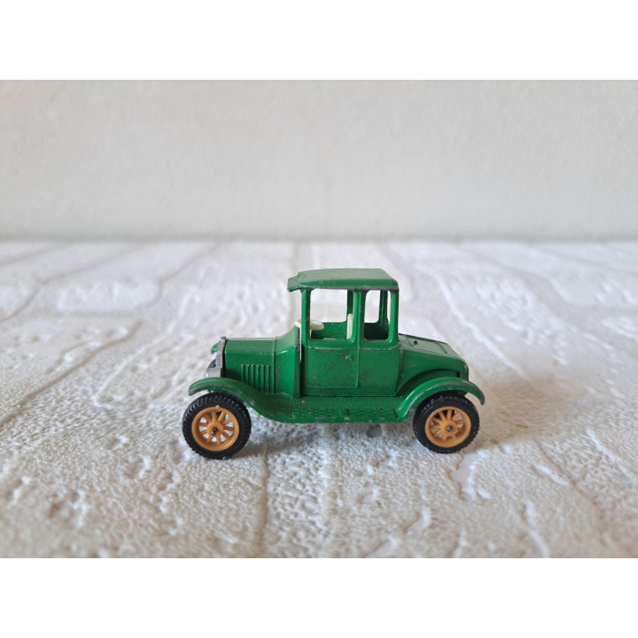 T Ford 1919 Efsi Holland groen 5.5x2.5x3cm (2) - modelauto