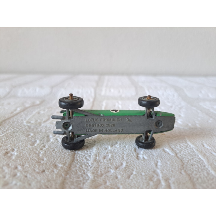 Lotus 3L Formule 1 Best box 2520 6.5x2.5x1.5cm - Verzamelmodelauto