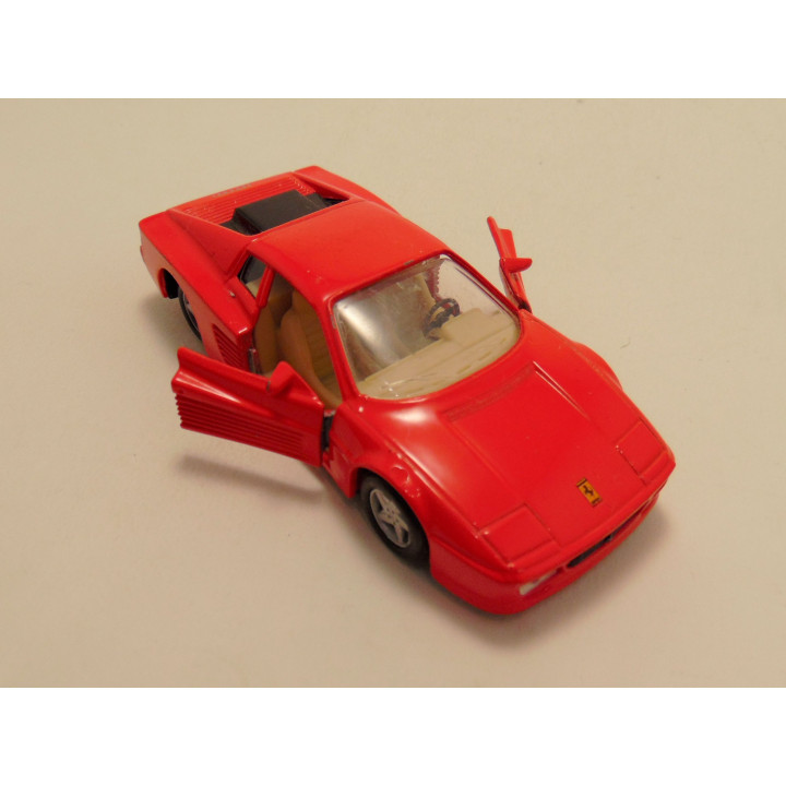 Ferrari 512 TR uitgebracht door Shell 1:39 Maisto rood