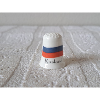 Vlag van Rusland vingerhoedje