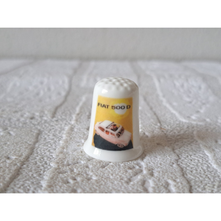 Fiat 500 D reclame vingerhoedje