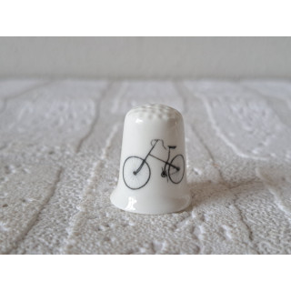 Oldtimer fiets vingerhoedje