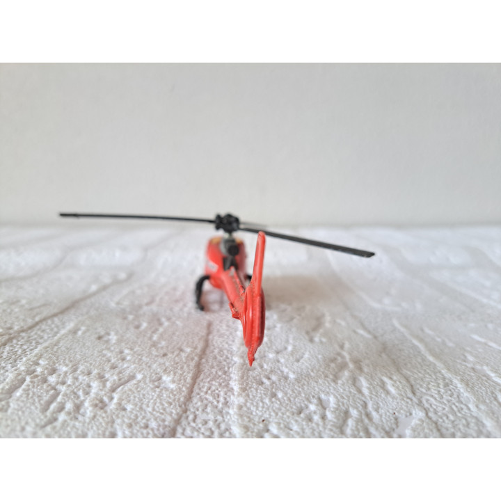 Helicopter SA 341 Gazelle SOS ambulance 1:70 Majorette 371 - luchtvaart