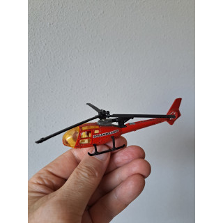 Helicopter SA 341 Gazelle SOS ambulance 1:70 Majorette 371