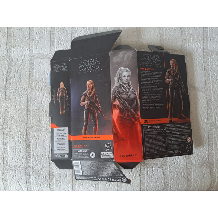 Vel Sartha Star Wars Andor The Black Series 4.5x2.5x13.5cm - star wars Vel Sartha Star Wars Andor The Black Series 4.5x2.5x13.5cm - star wars