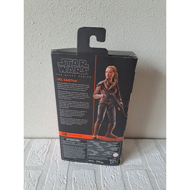 Vel Sartha Star Wars Andor The Black Series 4.5x2.5x13.5cm - star wars Vel Sartha Star Wars Andor The Black Series 4.5x2.5x13.5cm - star wars