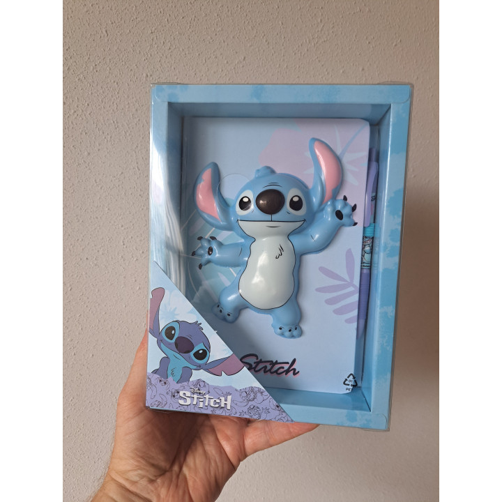 Stitch A5 Squishy notitieboekset met balpen 17x5x22.5cm