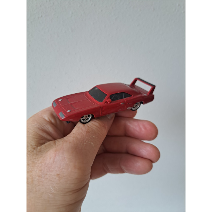 Dodge Charger Daytona 1969 Fast en Furious Mattel 9x3x2cm