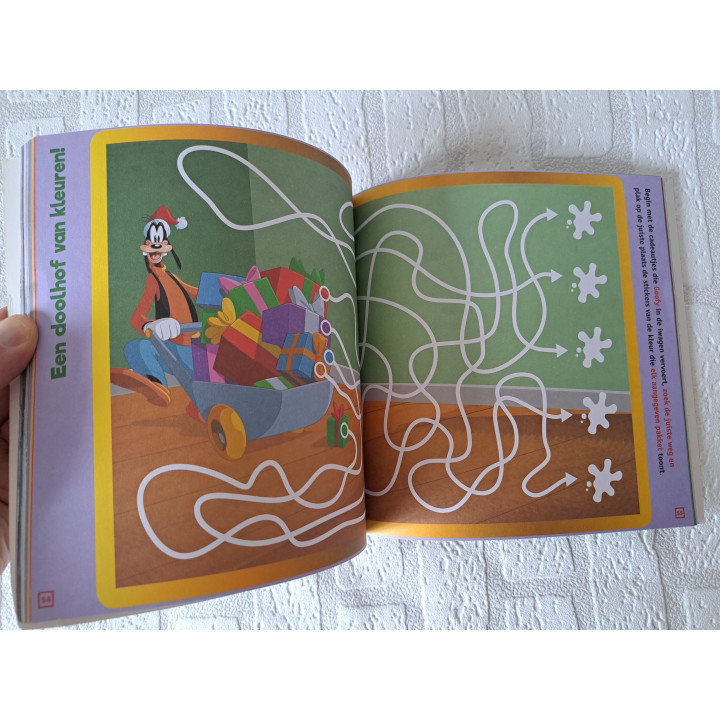Mickey Stories Sticker and Games Activity Book Disney