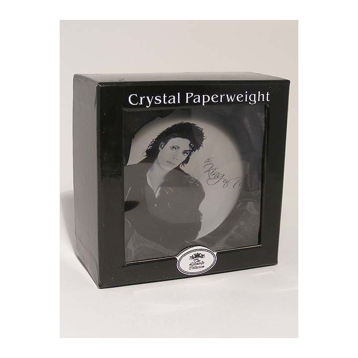 Michael Joseph Jackson king of pop presse papier The leonardo collection