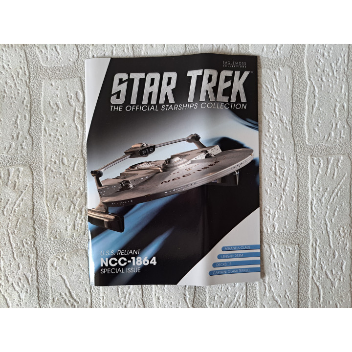 USS Reliant NCC 1864 Star Trek Hero collector 2021 ONBESCHADIGD - Star Trek