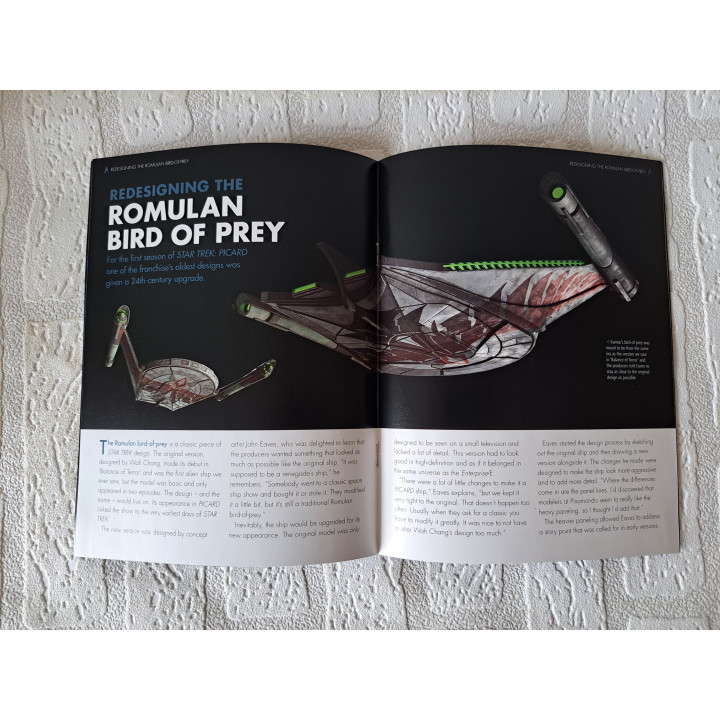 Romulan Bird of Prey Star Trek Picard Collector Kopen
