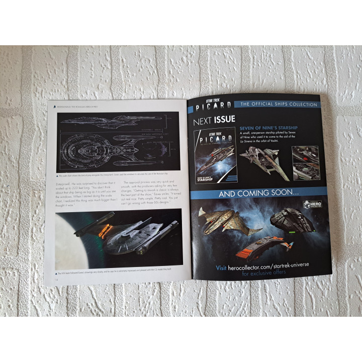 Romulan Bird of Prey Star Trek Picard Collector Kopen