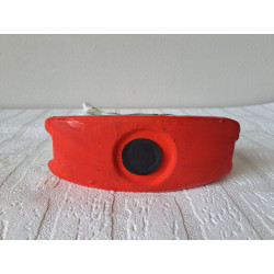 Hobbelpaard van keramiek spaarpot 18.5x7x16.5cm - spaarpotten
