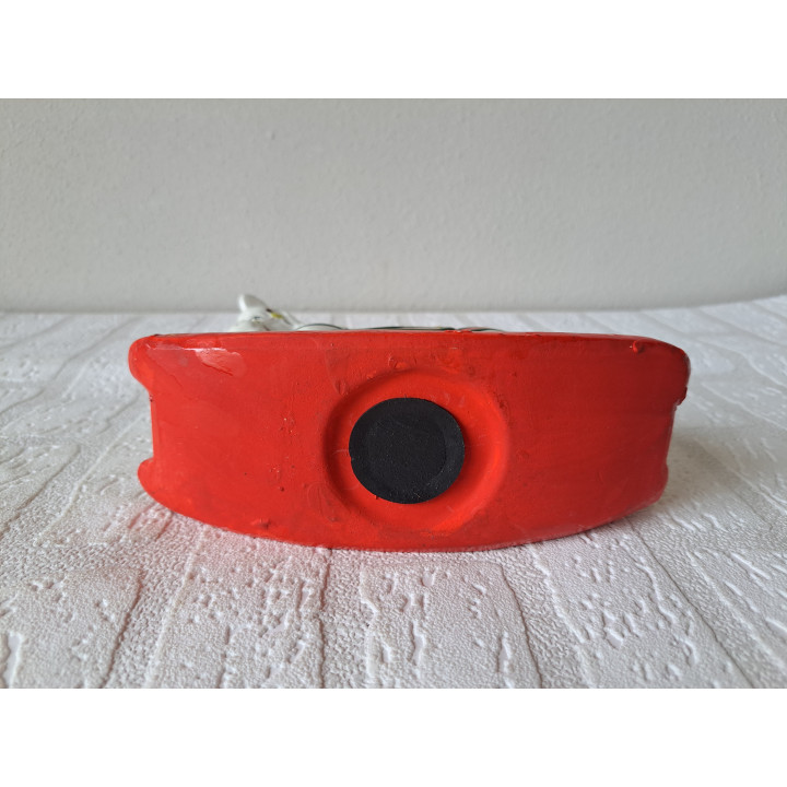 Hobbelpaard van aardewerk spaarpot 18.5x7x16.5cm - spaarpotten